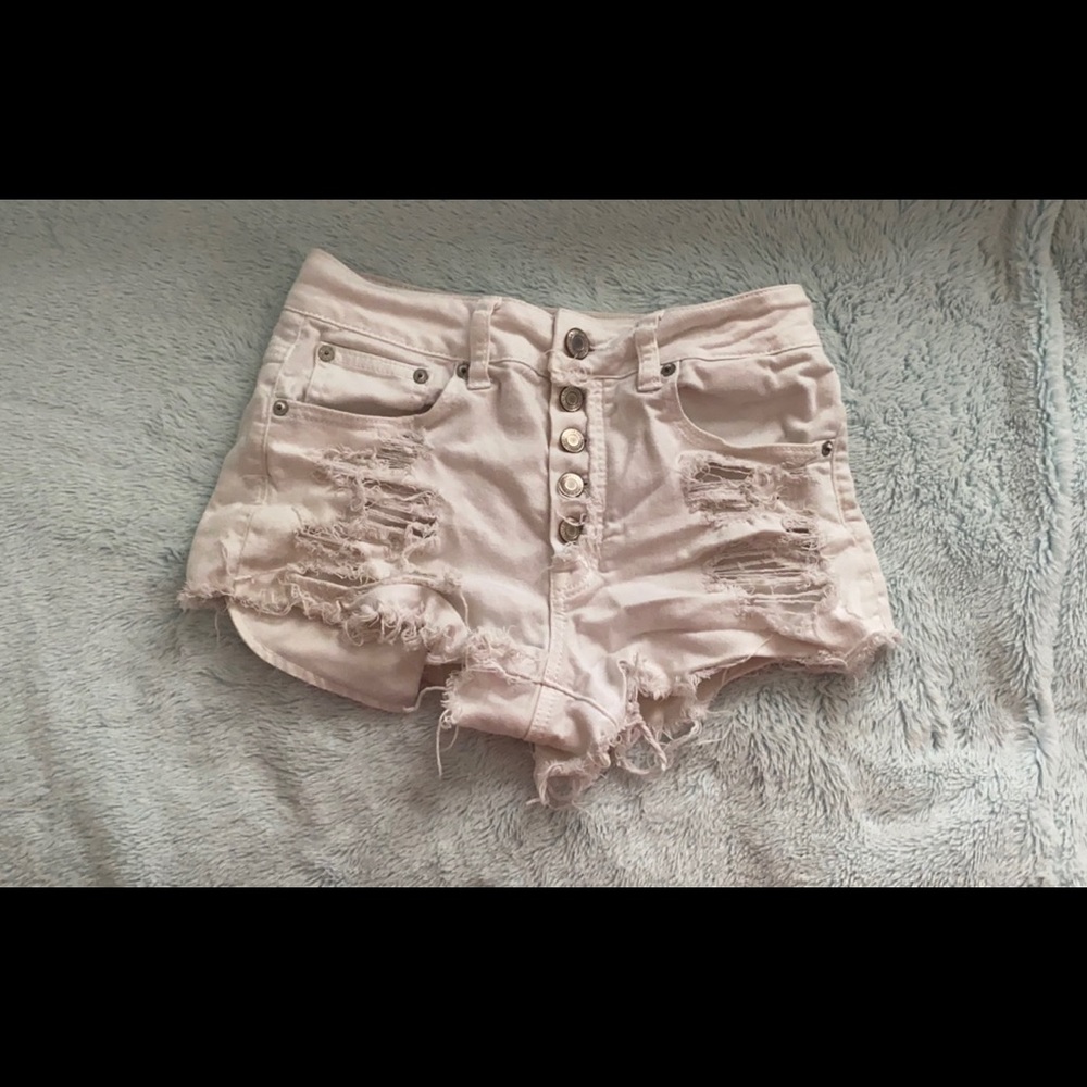 American eagle jean shorts